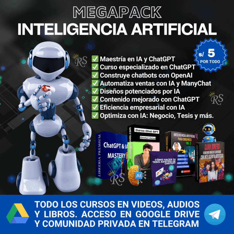 Megapack Cursos de Inteligencia Artificial